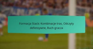Formacja Stack: Kombinacje tras, Odczyty defensywne, Ruch gracza